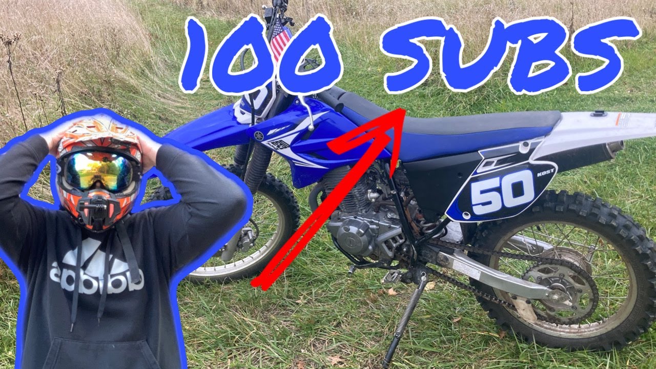 Rippin' my DIRT BIKE at 100 SUBS!! (100 sub special) YouTube