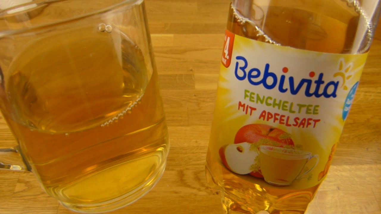 Bebivita - Fennel Tea With Apple Juice / Fencheltee Mit Apfelsaft - YouTube
