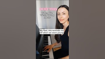 Sing with me! Longer video is available on my TikTok #piano #adele #karaoke