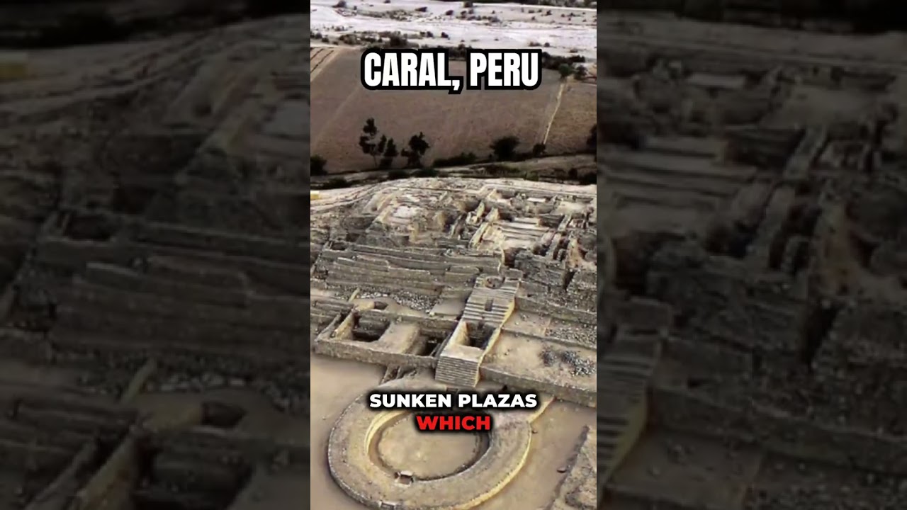 Caral: The Lost Origin of the Americas A peaceful civilization lost to time. 🏛️ 