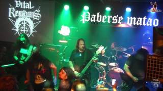 Vital Remains - Forever Underground (live Sala Pa&#39;berse Matao, 31-10-2016)