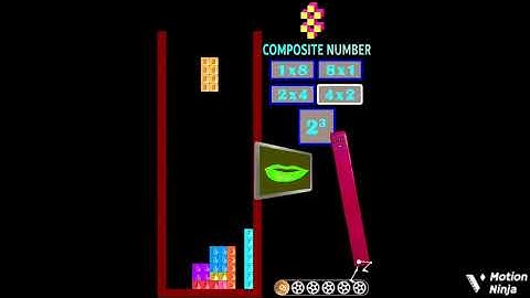 Numbers in Blocks like Tetris with NumberBlocks The Walking @msmusic7352 #numberblocks