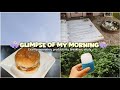 Glimpse of my morning routine as a 8th grader 🎀#morningroutine #8thgrader #studywithme #minivlog