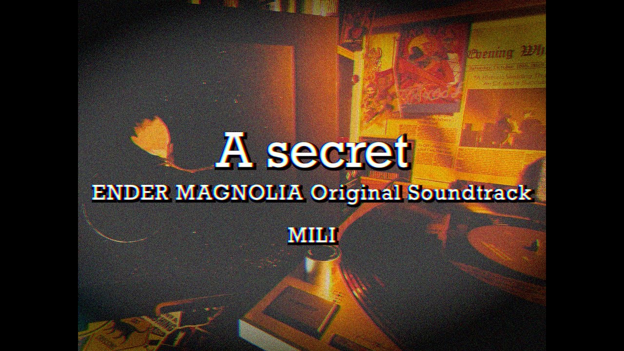 A secret / MILI / ENDER MAGNOLIA Original Soundtrack [vinyl record](4K)