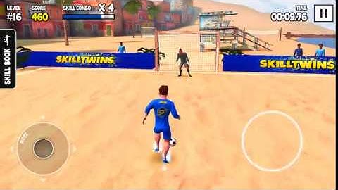 That Skill Run! 916 points on Level 16 in the #SkillTwinsFootballGame @SkillTwins