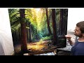 Landscape Painting Time-lapse | "Deep Within"