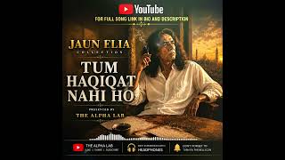 Tum Haqiqat Nahin Ho | Jaun Elia Ghazal | The Alpha Lab