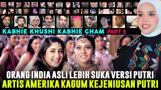 PUTRI GUNAKAN SIHIRNYA❗✨💥 Khabi Khushi Khabi Gham Putri Ariani ft Lata Mangeshkar Reaction part 5