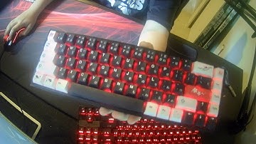 I upgraded the Redragon Castor k631.