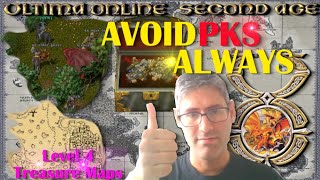 Ultima Online Second Age - Level 4 Treasure Maps tutorial (EASY MONEY!!)