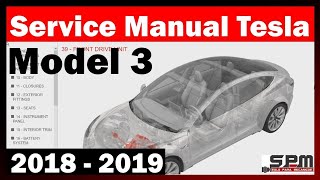 ⚡🔥 Service Manual Tesla Model 3💥🚙