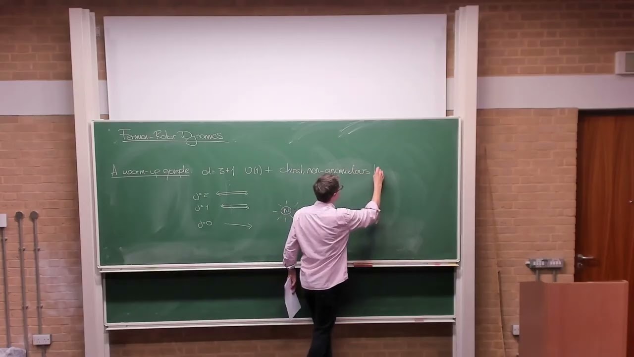 Prof. David Tong | The Fermion-Rotor Model