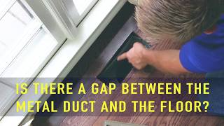 How to Seal Floor Vents