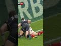 Halfpenny will still be feeling this tackle! 😱