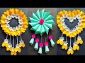 Beautiful Wall Hanging Craft Ideas | Paper Craft Ideas | Flower Wall Hanging | Besty Crafts