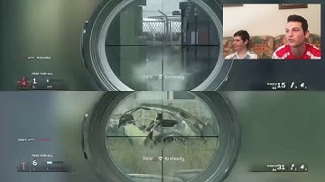 Call Of Duty Modern Warfare Remastered 1v1 SplitScreen