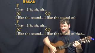 I Like the Sound of That (Rascal Flatts) Guitar Cover Lesson in C with Chords/Lyrics - Munson