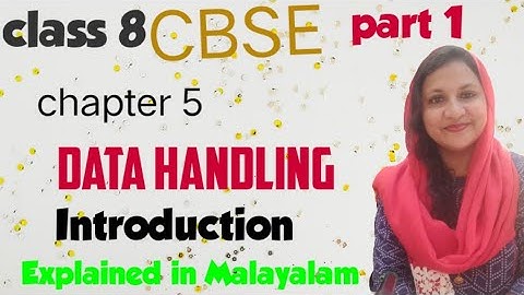 chapter 5 Datahandling introduction CBSE maths class 8 in Malayalam