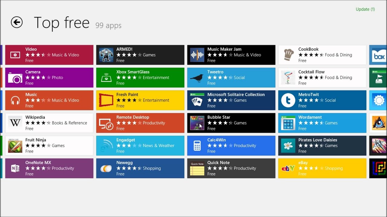 Getting Started with Windows 8: The Store