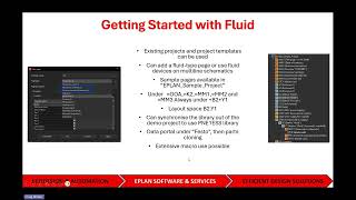 Webinar#4   Fluid Design Features Now Standard In All Eplan P8 Packages