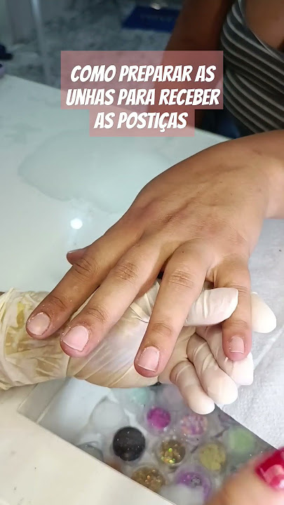 Postiça realista stitch #posticarealista #unhas #manicurenails