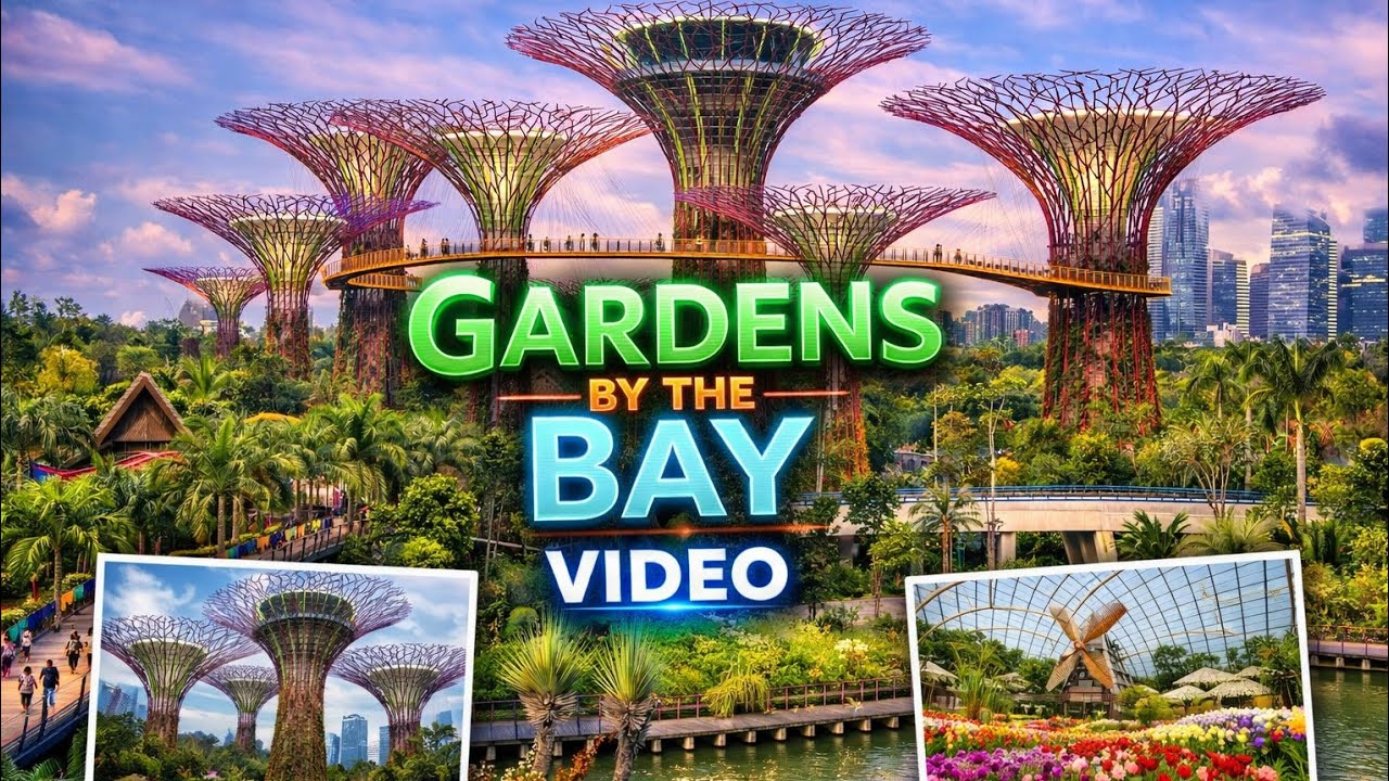 Walking Through Gardens by the Bay | Singapore Travel Guide 