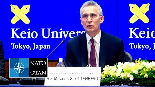 NATO Secretary General speech at Keio University, Tokyo 🇯🇵, 01 FEB 2023