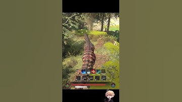 (Pycnonemosaurus) Almost got wrecked by a tree stump(ง