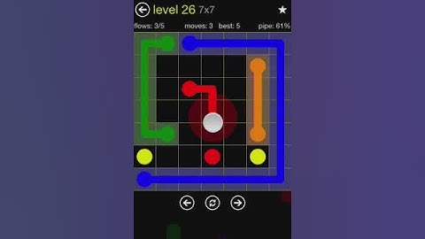 Flow 7x7 Walkthrough: Level 26 (Regular Pack)