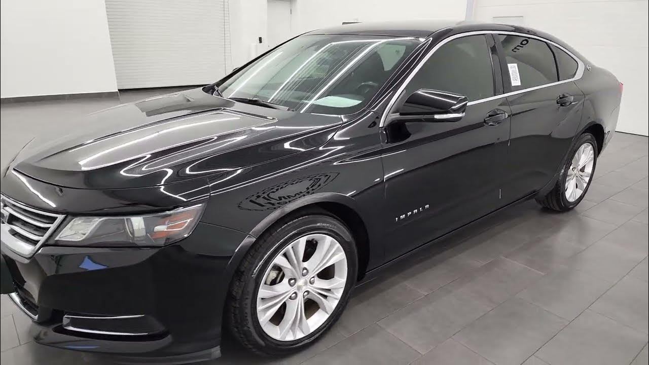2015 CHEVROLET IMPALA 2LT BLACK CLEARCOAT 4K WALKAROUND 13029ZA SOLD