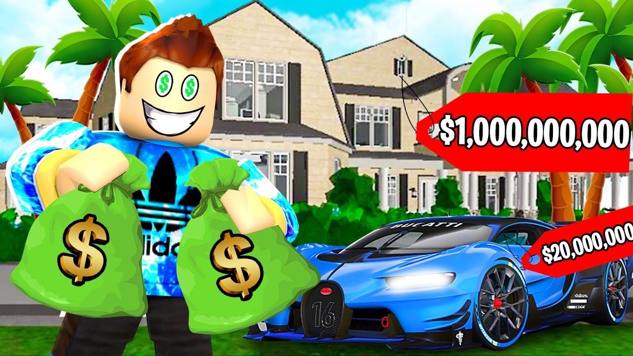 I Spent 1 000 000 000 On A Super Mansion In Roblox Super - roblox super mansion tycoon