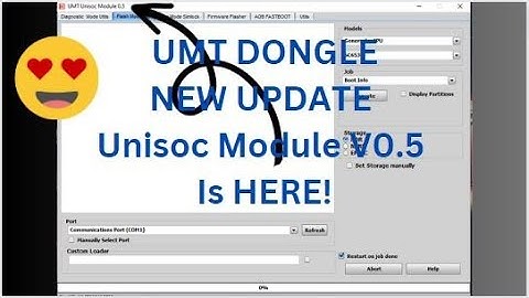 UMT New Update Unisoc V0.5 / Umt 2023 New Update For SPD CPU Phone Realme Itel Samsung Phone Support