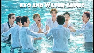 EXO AND FUNNY WATER GAMES