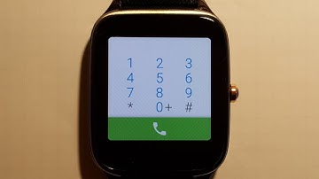 Phone Calls on Android Wear OS built-in SPEAKER - Marshmallow 6.0.1 - Asus Zenwatch 2