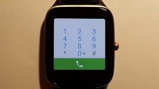 Phone Calls on Android Wear OS built-in SPEAKER - Marshmallow 6.0.1 - Asus Zenwatch 2 screenshot 1