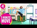 5 Minute Move | Kids Workout 4 | The Body Coach TV