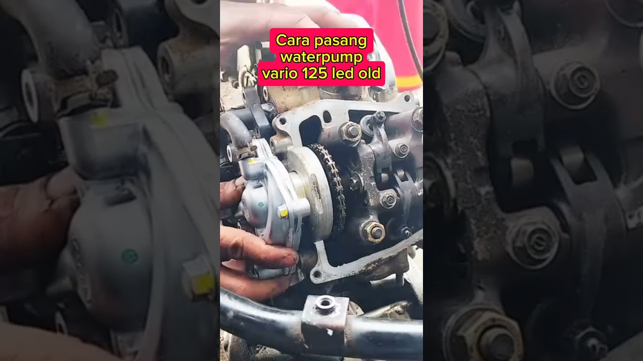 Cara pasang waterpump 