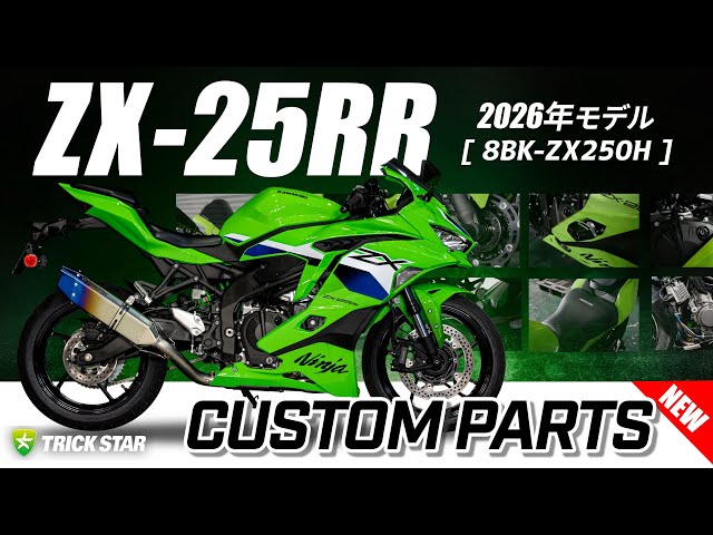 Latest] List of custom items compatible with Ninja ZX-25RR (26