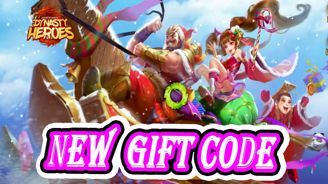 Dynasty Heroes New Gift Code 31 December 2020 YouTube