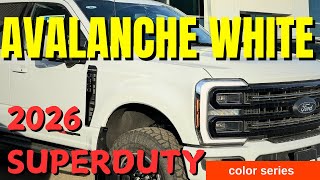Ford Super Duty - Avalanche White (2026 Color Reveal Series)