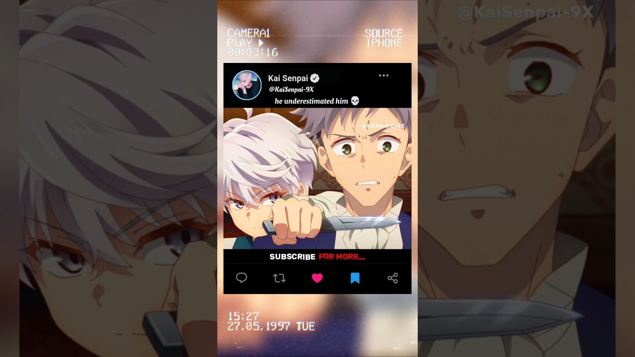 He underestimated him 😬 [ the world finest assassin reincarnated in a different world ] 