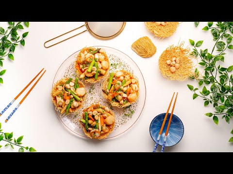 Video: Hoe Kook Je Boekweit-woknoedels Met Zeevruchten Thuis?