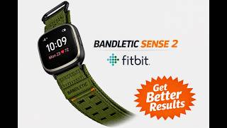 Bandletic Watch Band for Fitbit Sense 2 – The Best Upgrade for Your Fitbit (Or other smart watch)!
