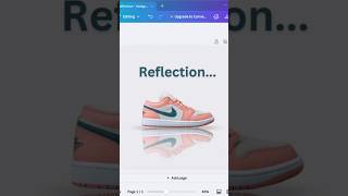 How to Create Image Reflection Effect in Canva