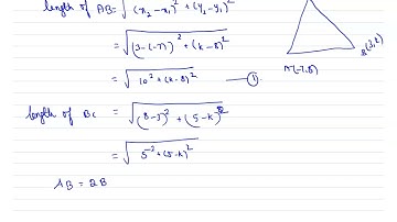 Chapter 3 - Coordinate geometry - Exercise 3A - Problem 9 - Triangle ABC has vertices at A( -7 , 8)