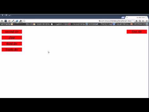 בניית אתרים html - שיעור 36: Clear