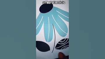 Abstract floral pattern#patternart #patterndesign #pattern #seamlesspatterns