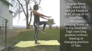 Standing Marching (open chain)
