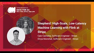 Stripe - Shepherd: High-Scale, Low-Latency Machine Learning with Flink at Stripe