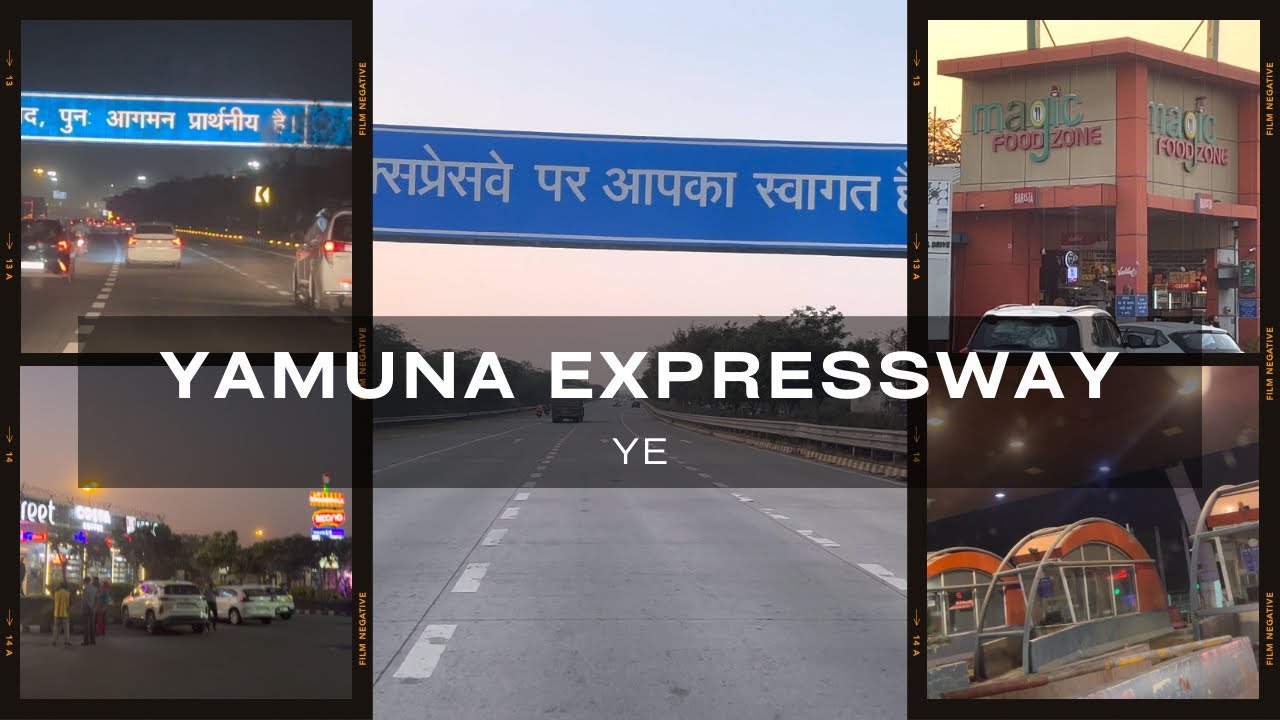 Agra–Noida Expressway Ride